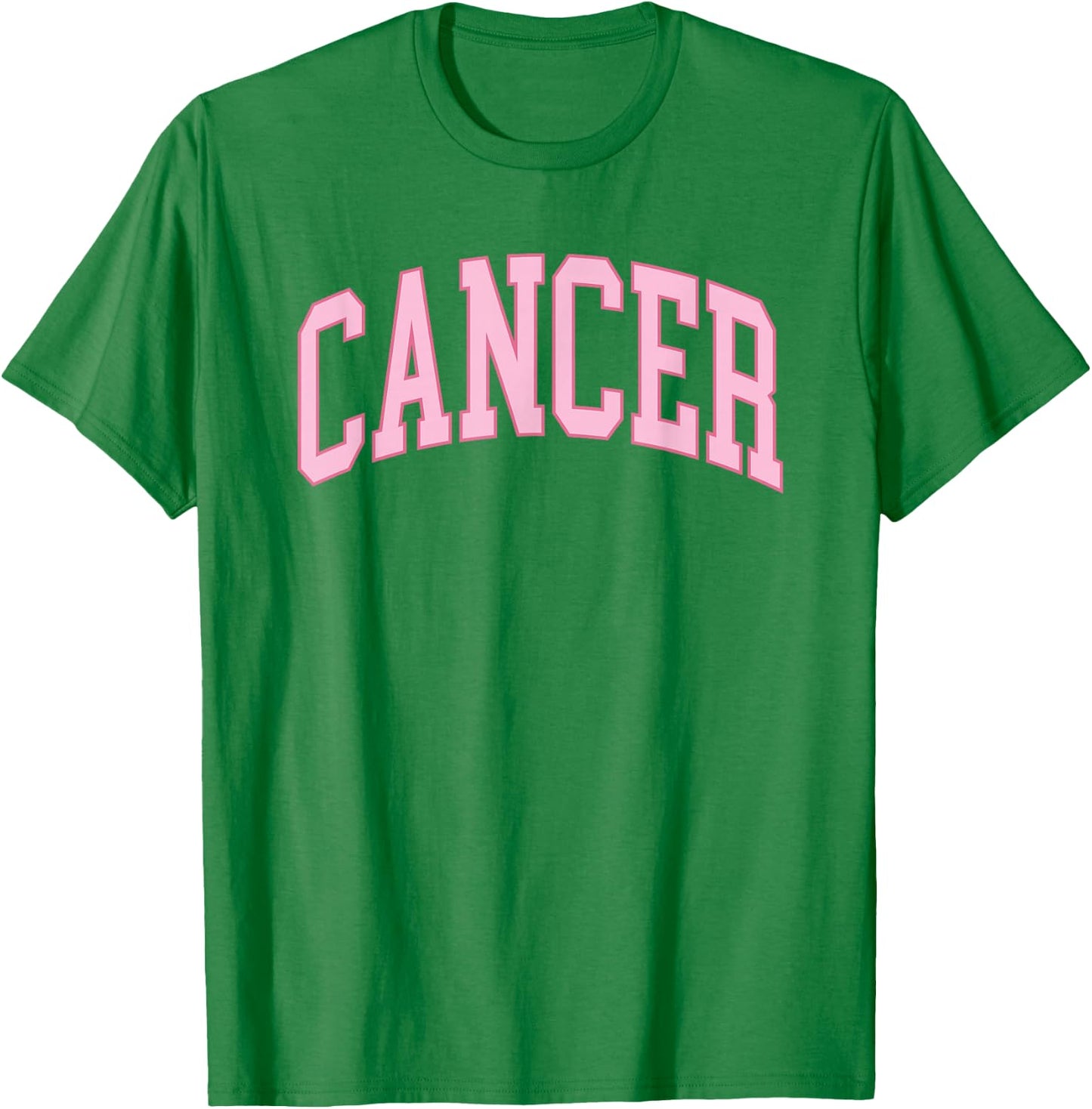 Cancer Zodiac Horoscope Pink Retro Preppy Throwback T-Shirt - T-Shirt | Irish Green