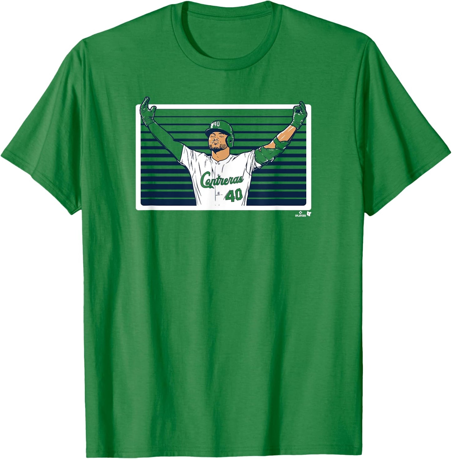 Willson Contreras - Boo Bird - St. Louis Baseball T-Shirt - T-Shirt | Irish Green