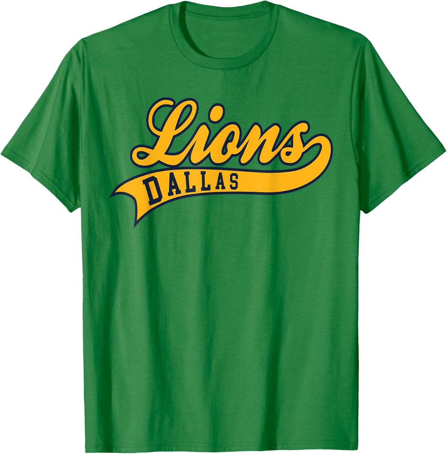 Dallas Lions Baseball T-Shirt - T-Shirt | Irish Green
