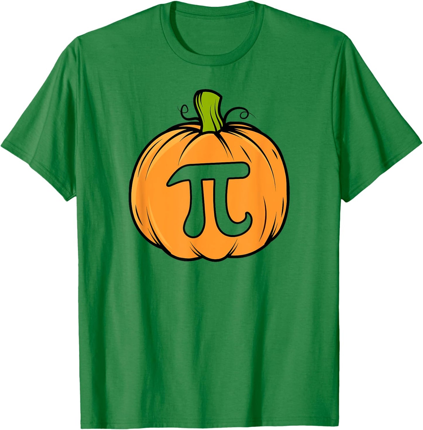 Thanksgiving Pumpkin Pie Funny Math Christmas Pumpkin Pi T-Shirt - T-Shirt | Irish Green