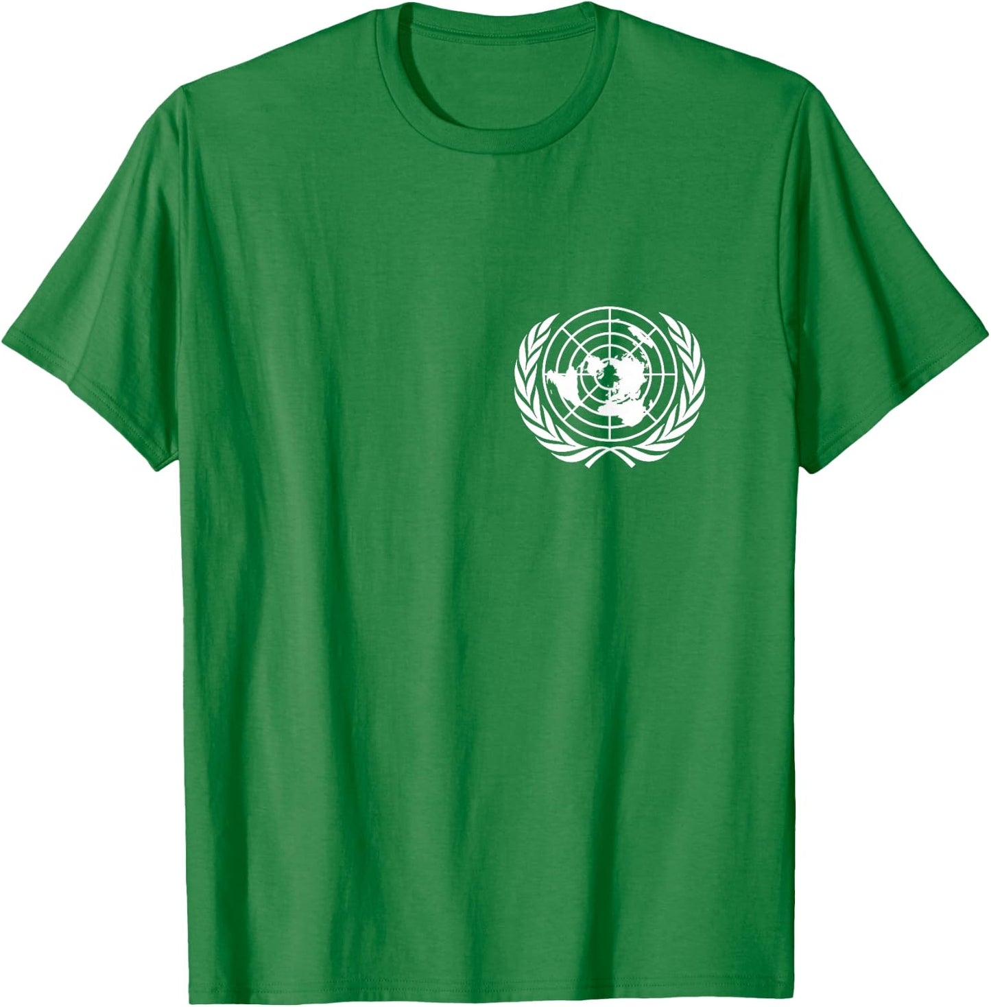 United Nations Flag T-Shirt - T-Shirt | Irish Green