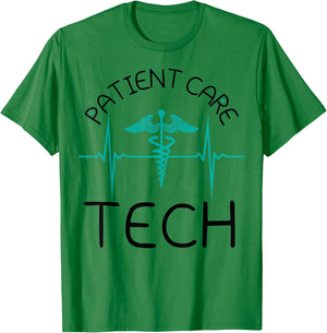 PCT Healthcare Assistant Patient Care Technician T-Shirt - T-Shirt | Irish Green