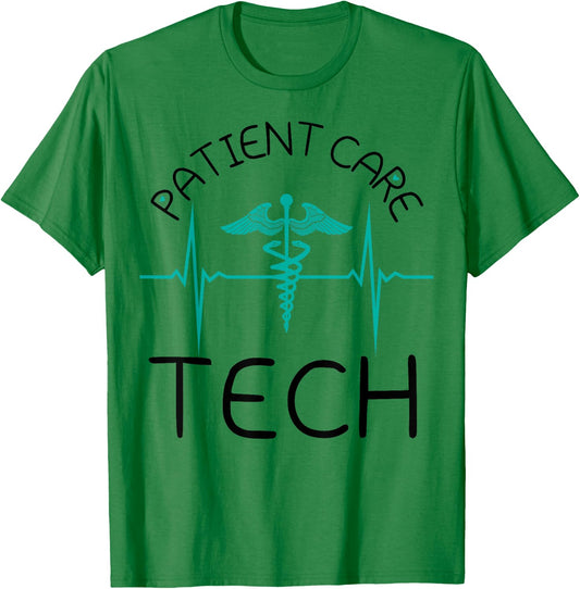 PCT Healthcare Assistant Patient Care Technician T-Shirt - T-Shirt | Irish Green