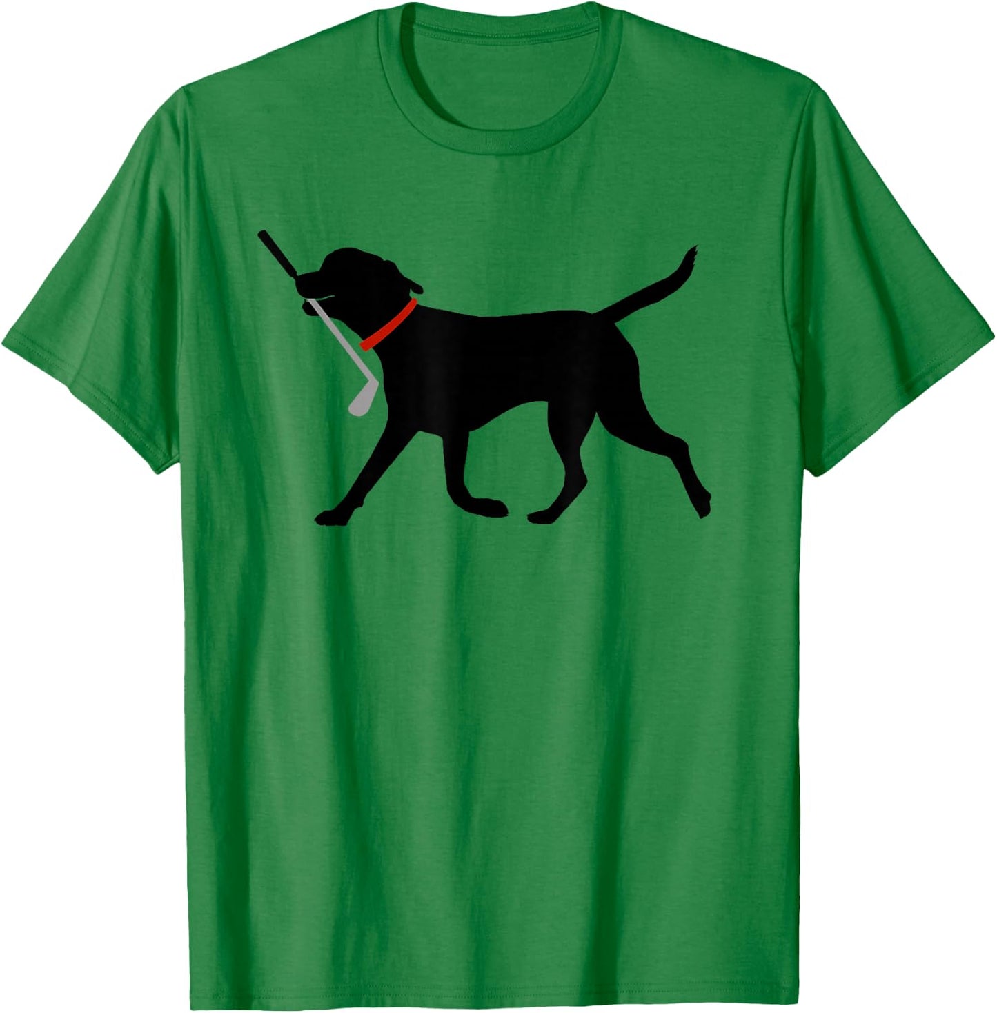 Labrador Fetch Golf Club Cute Golfing Black Lab Golf T-Shirt - T-Shirt | Irish Green