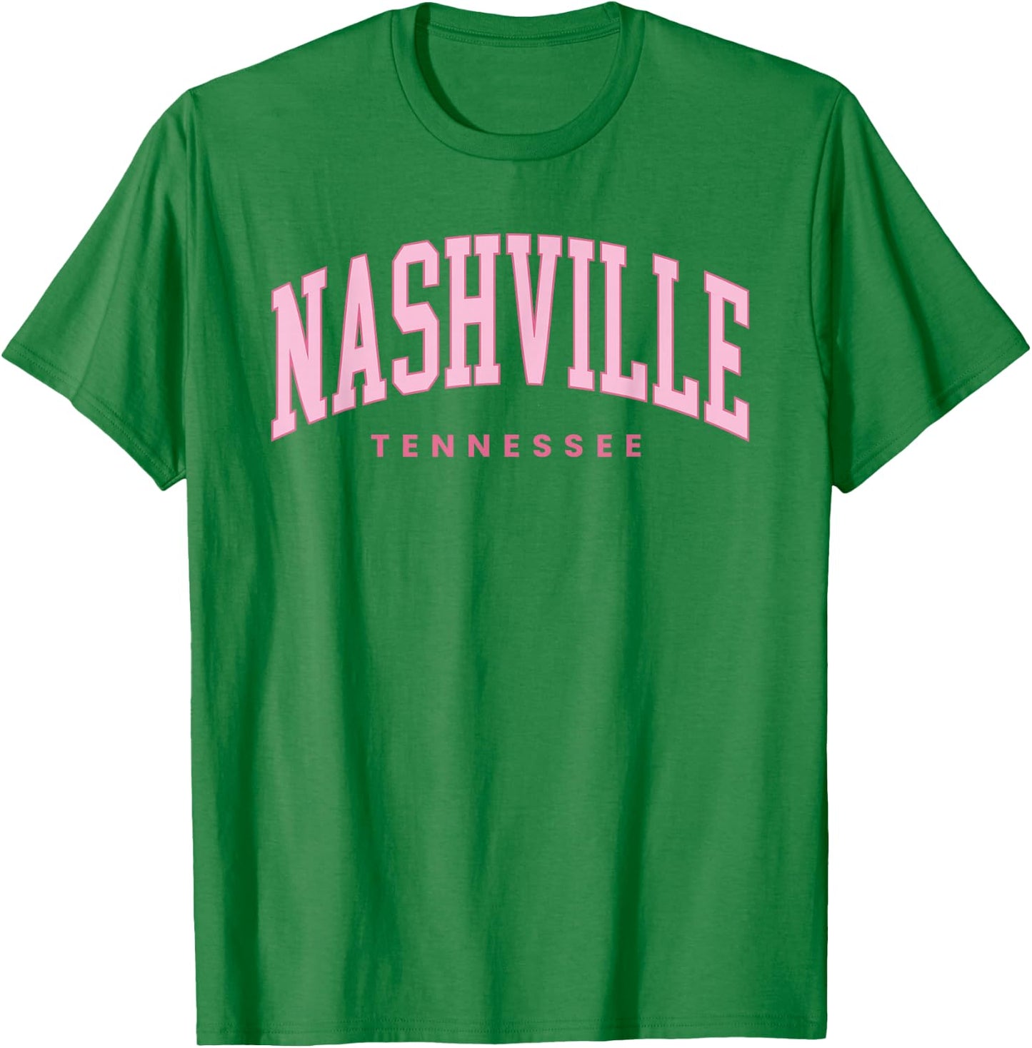 Retro Nashville Tennessee Vintage Preppy Throwback Girls Kid T-Shirt - T-Shirt | Irish Green