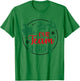 Our Team Sleighs Santa Christmas Office Staff Outfit Pajama T-Shirt - T-Shirt | Irish Green