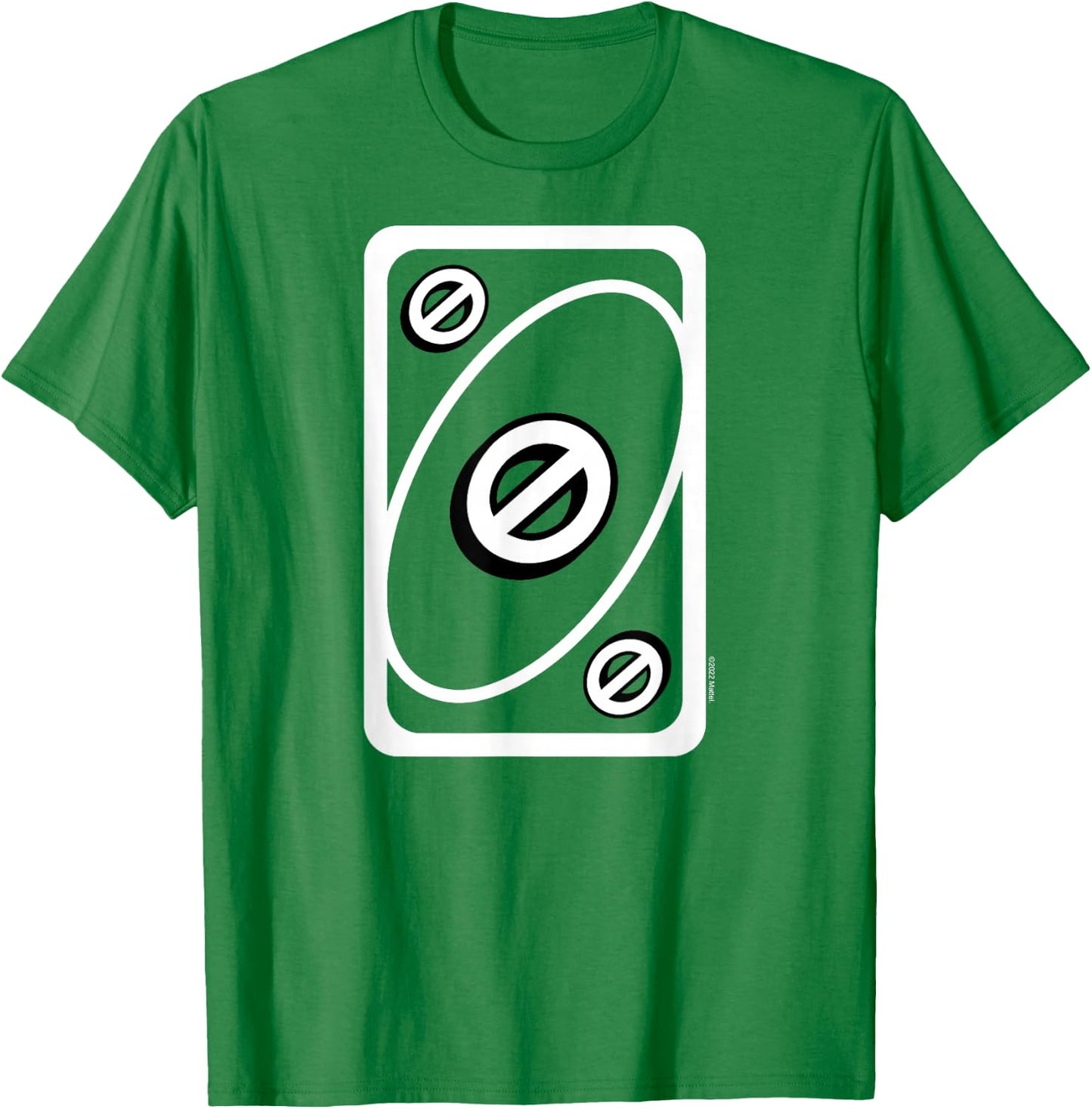 UNO Green Skip Card T-Shirt - T-Shirt | Irish Green