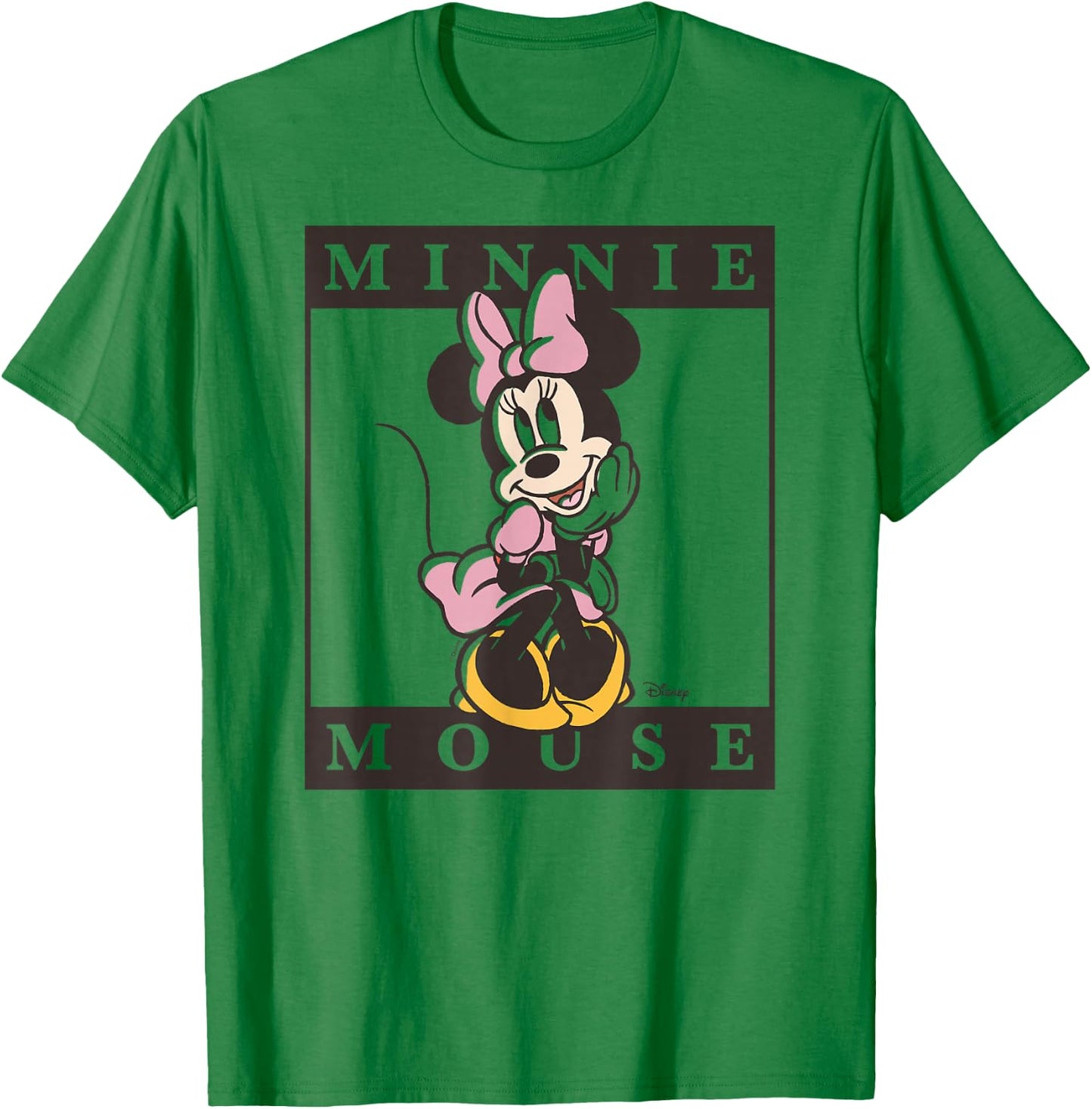Minnie - Type Block T-Shirt - T-Shirt | Irish Green
