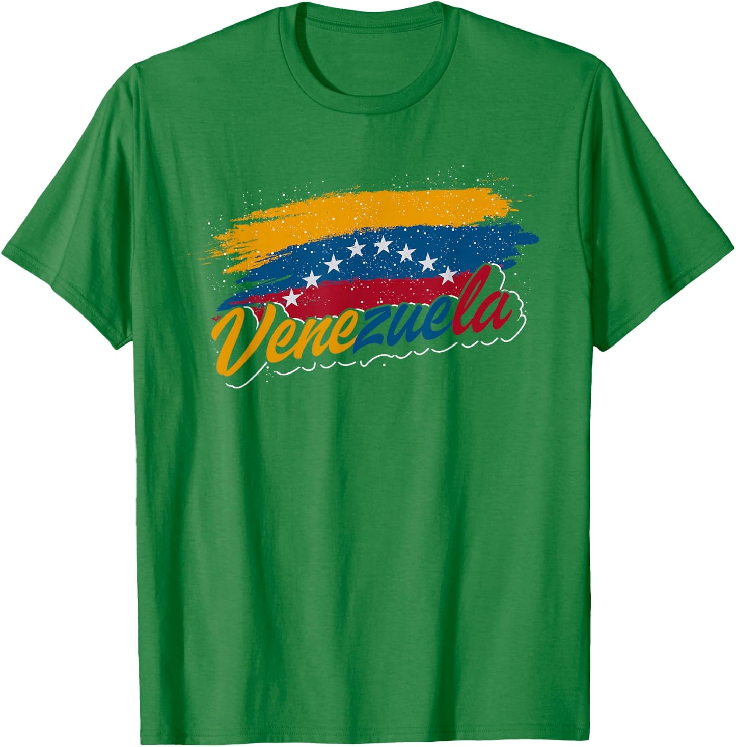 Venezuela Flag Latin America Proud Venezuelan Gift Venezuela T-Shirt - T-Shirt | Irish Green