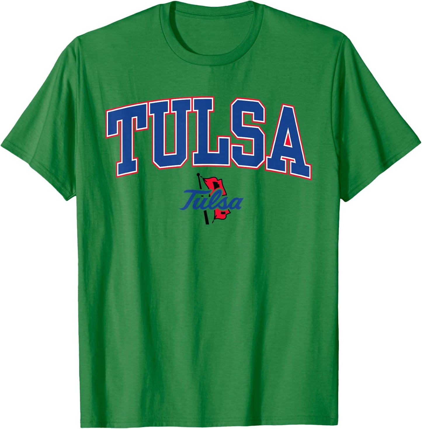 Tulsa Golden Hurricane | Official NCAA Merch | NCAFTUL03 T-Shirt - T-Shirt | Irish Green