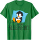 Funny Penguin Favourite Nightdress Sleep T-Shirt - T-Shirt | Irish Green