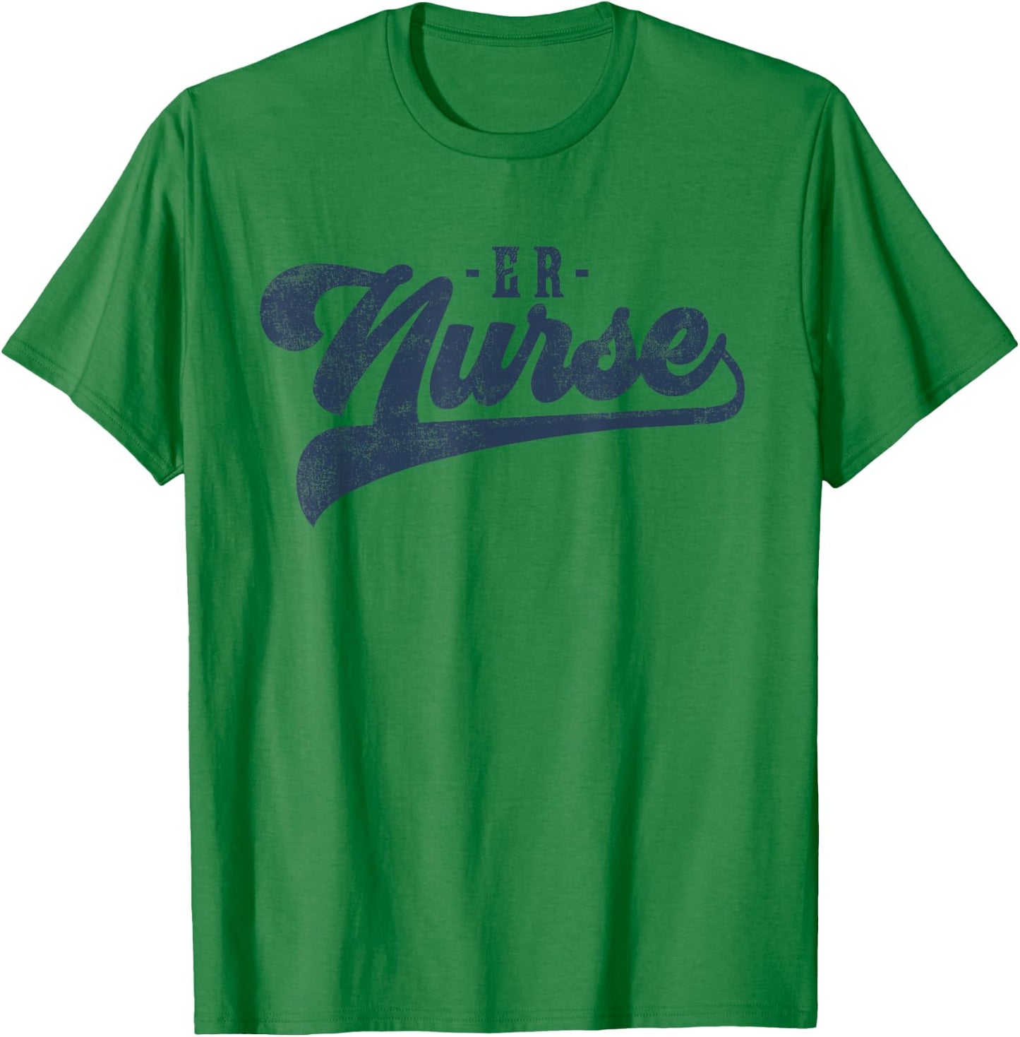 ER Nurse Cute Vintage Graphic Emergency Room Nurse T-Shirt - T-Shirt | Irish Green