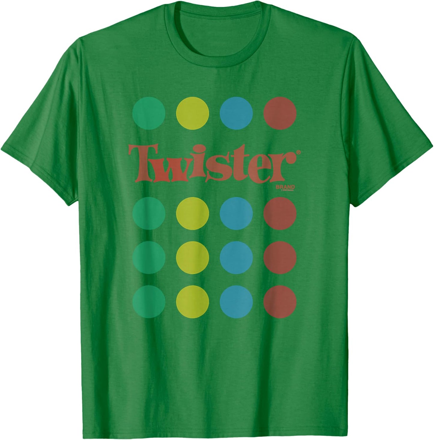 Twister Unfold The Mat Circles Color Dots Retro Game T-Shirt - T-Shirt | Irish Green
