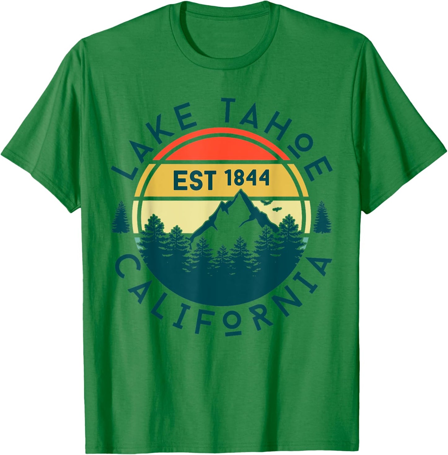 Lake Tahoe T-Shirt - T-Shirt | Irish Green