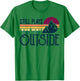 Still Plays Outside Funny Vintage Camping and Hiking T-Shirt - T-Shirt | Irish Green