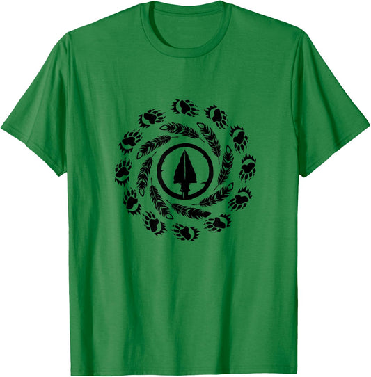 Native American Indian Dream Catcher Western T-Shirt - T-Shirt | Irish Green