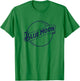 Coors Brewing Company Blue Moon Retro Classic Chest Logo T-Shirt - T-Shirt | Irish Green