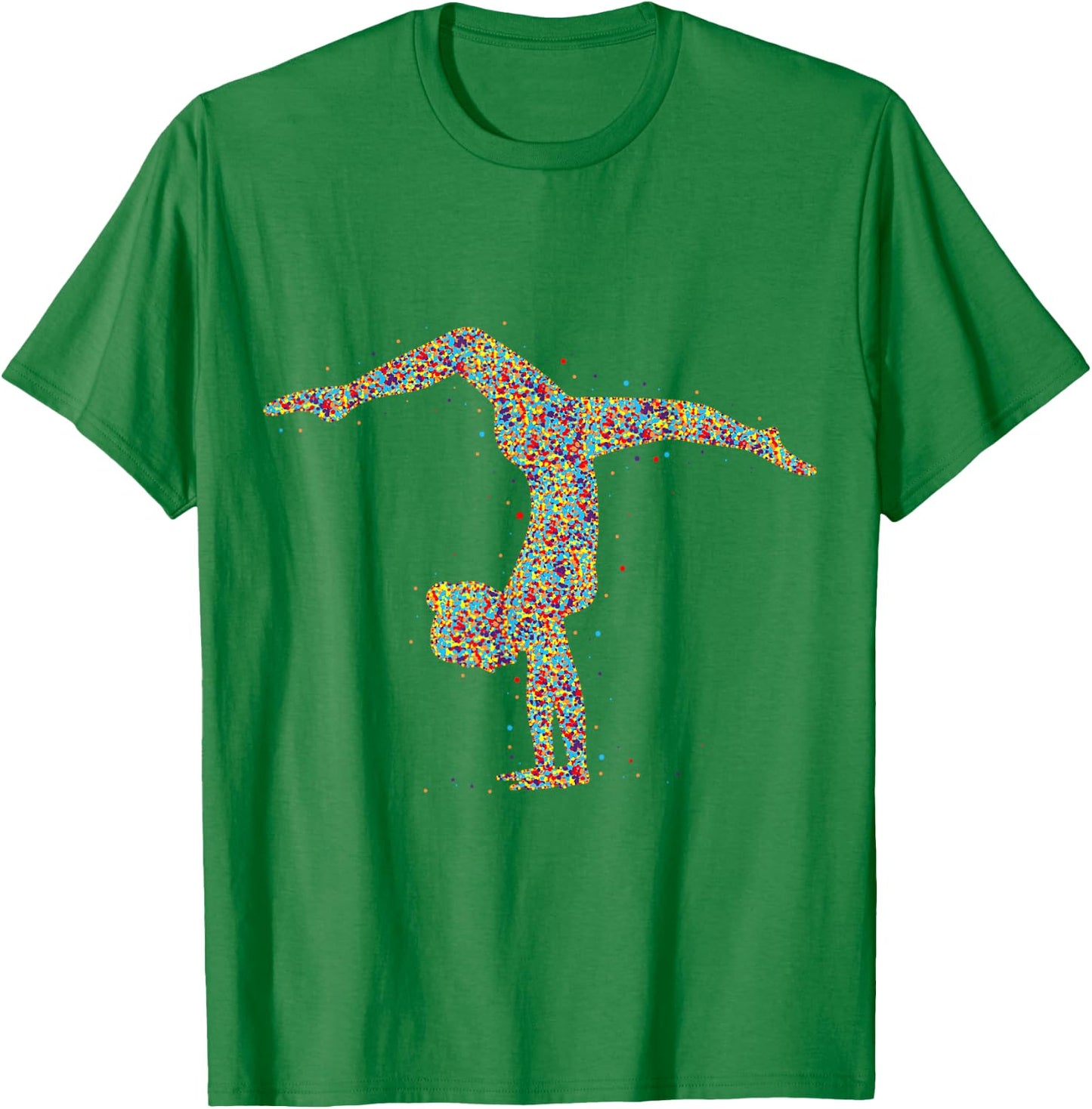 Gymnastics Gymnastics Girls Children Women T-Shirt - T-Shirt | Irish Green