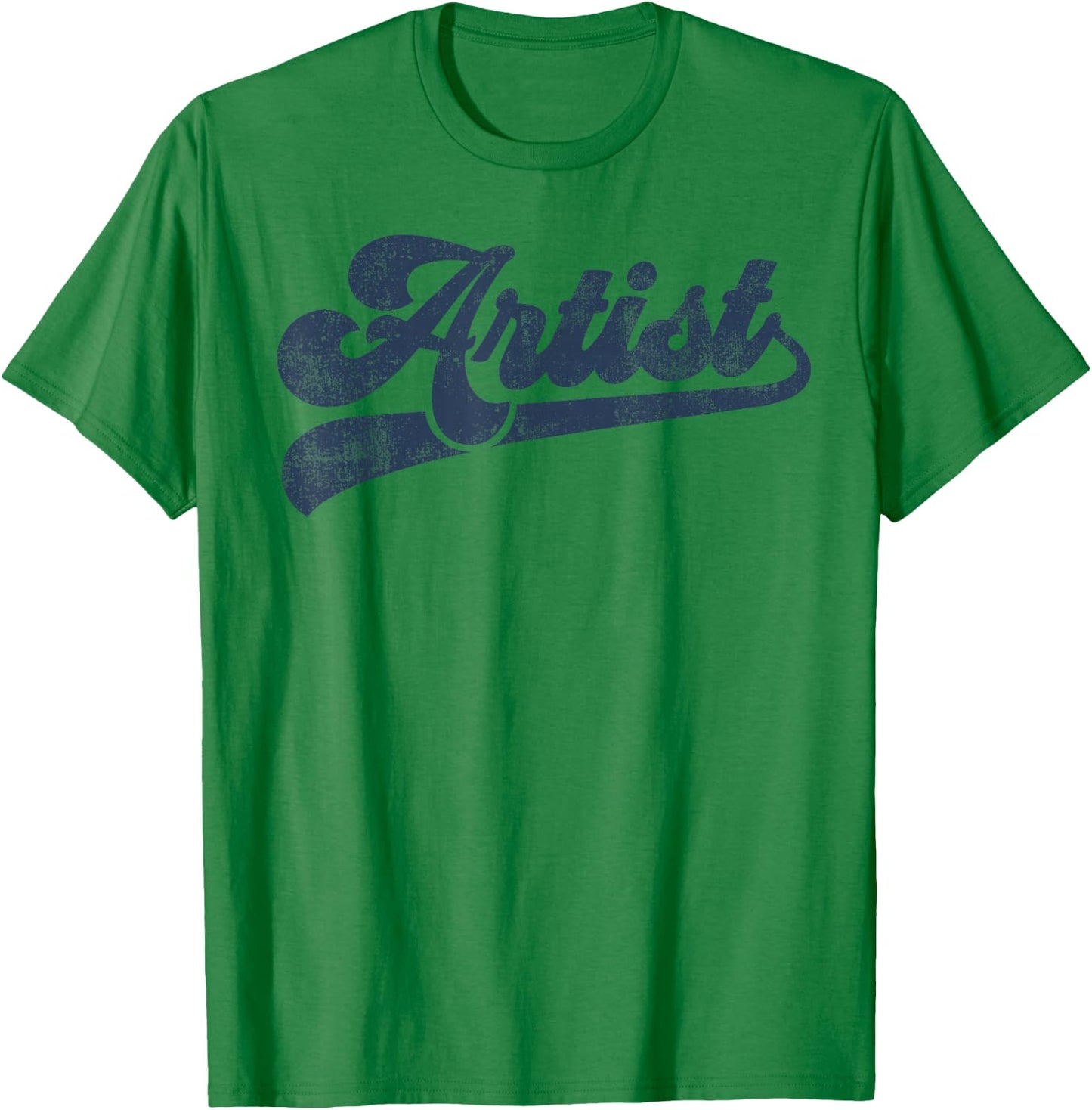Artist Cute Vintage Graphic Small T-Shirt - T-Shirt | Irish Green