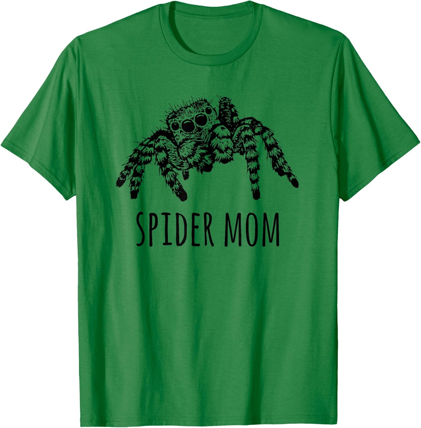 Jumping Spider Mom - For Pet Jumping Spider Owners T-Shirt - T-Shirt | Irish Green