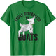 Easily distracted by Goats Farm Animal, Funny Goat Lover T-Shirt - T-Shirt | Irish Green