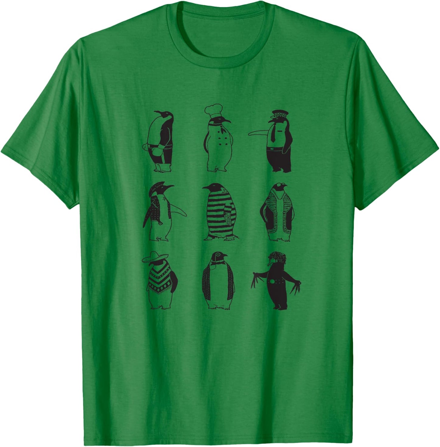Little Penguin Society T-Shirt - T-Shirt | Irish Green
