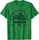 Snowbasin Mountains Utah Hiking Outdoors Vintage T-Shirt - T-Shirt | Irish Green