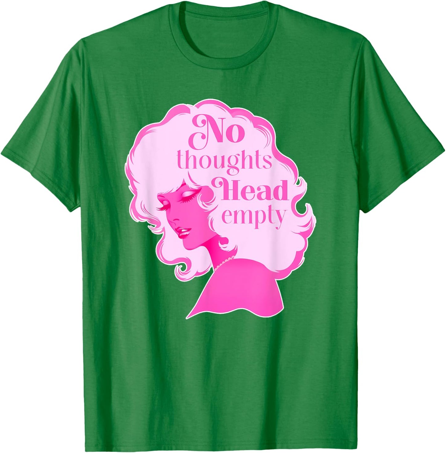 Head Empty | Bimbocore Baddie Y2K Girly Coquette Meme T-Shirt - T-Shirt | Irish Green