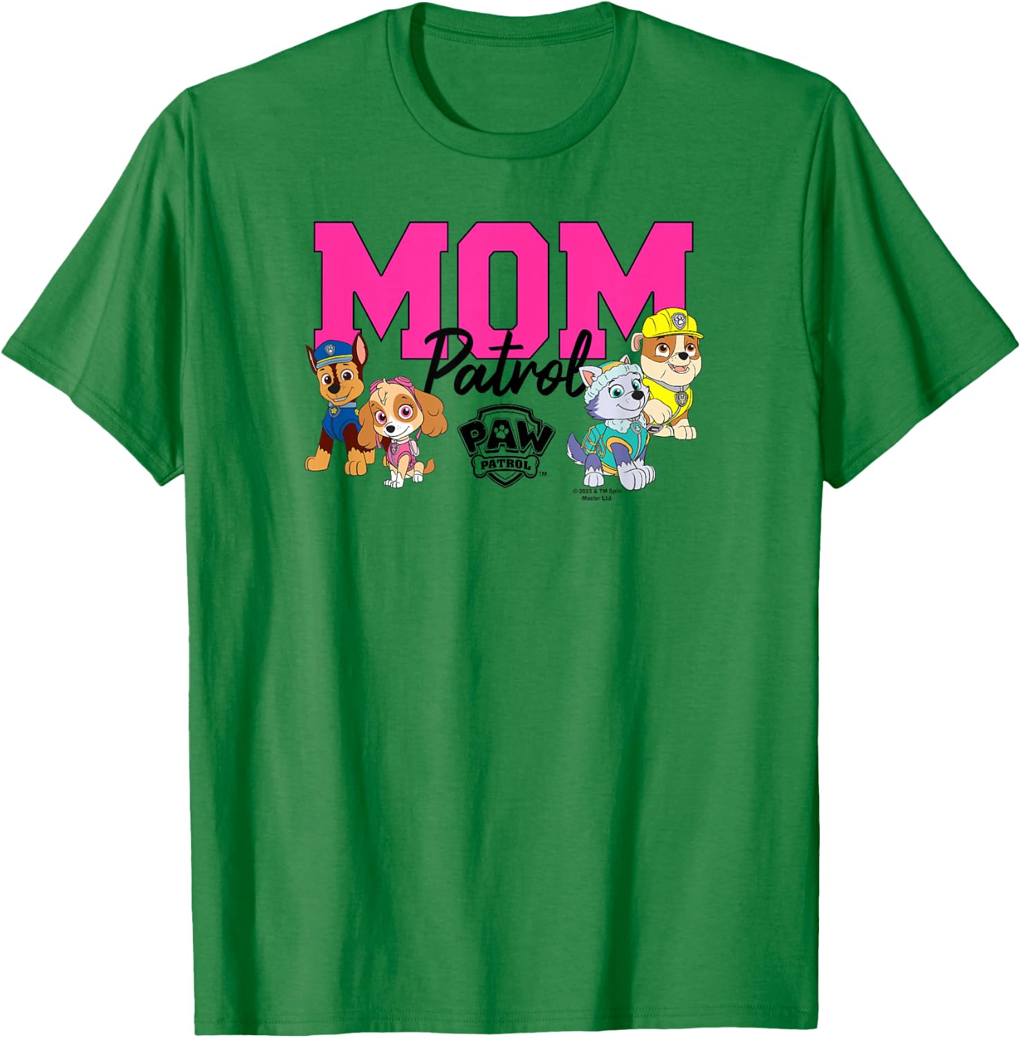 PAW Patrol Mom Patrol T-Shirt - T-Shirt | Irish Green