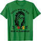 Glasses Make Me Sexy Locs Make Me Dangerous Black Girl T-Shirt - T-Shirt | Irish Green