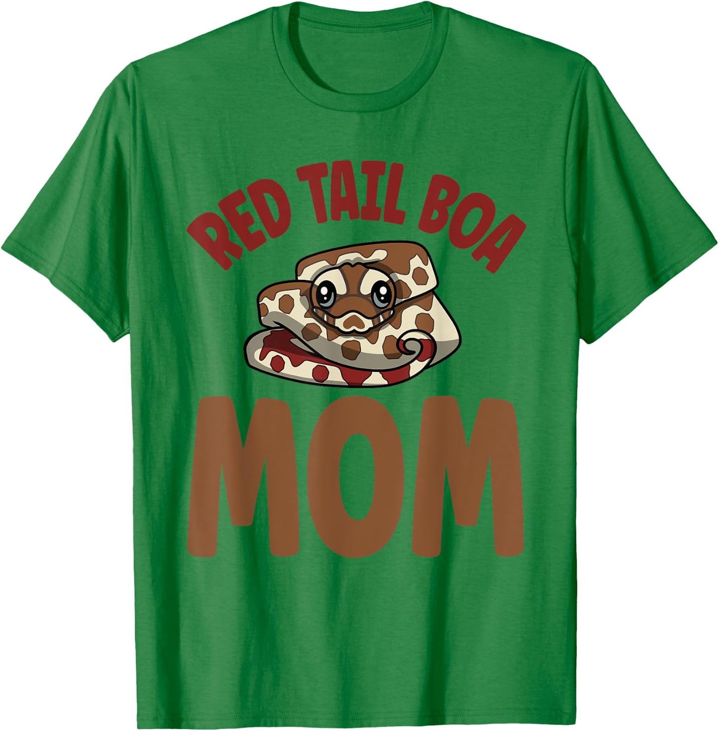 Cute Boa Owner Red Tail Boa Mom T-Shirt - T-Shirt | Irish Green