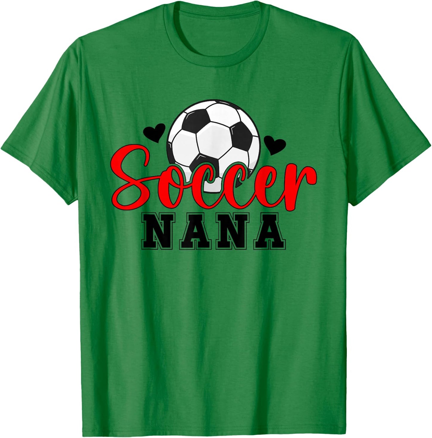 Soccer Nana Grandma Nana of A Soccer Player Nana T-Shirt - T-Shirt | Irish Green