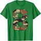 Military Theme 8th Birthday Kids 8 Year Old Boy Army T-Shirt - T-Shirt | Irish Green