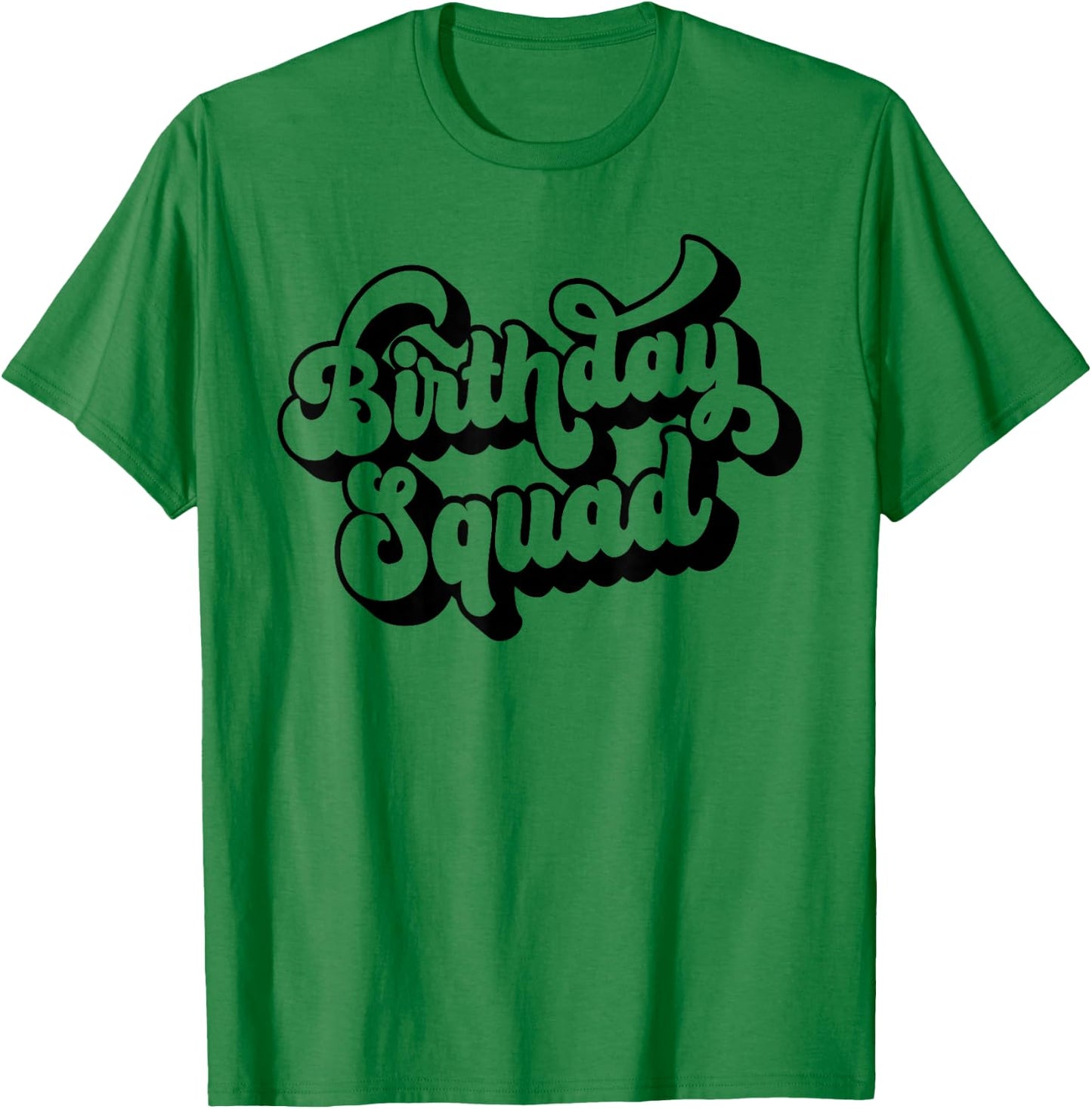Birthday Squad Matching Men Women Kids Group Birthday Party T-Shirt - T-Shirt | Irish Green