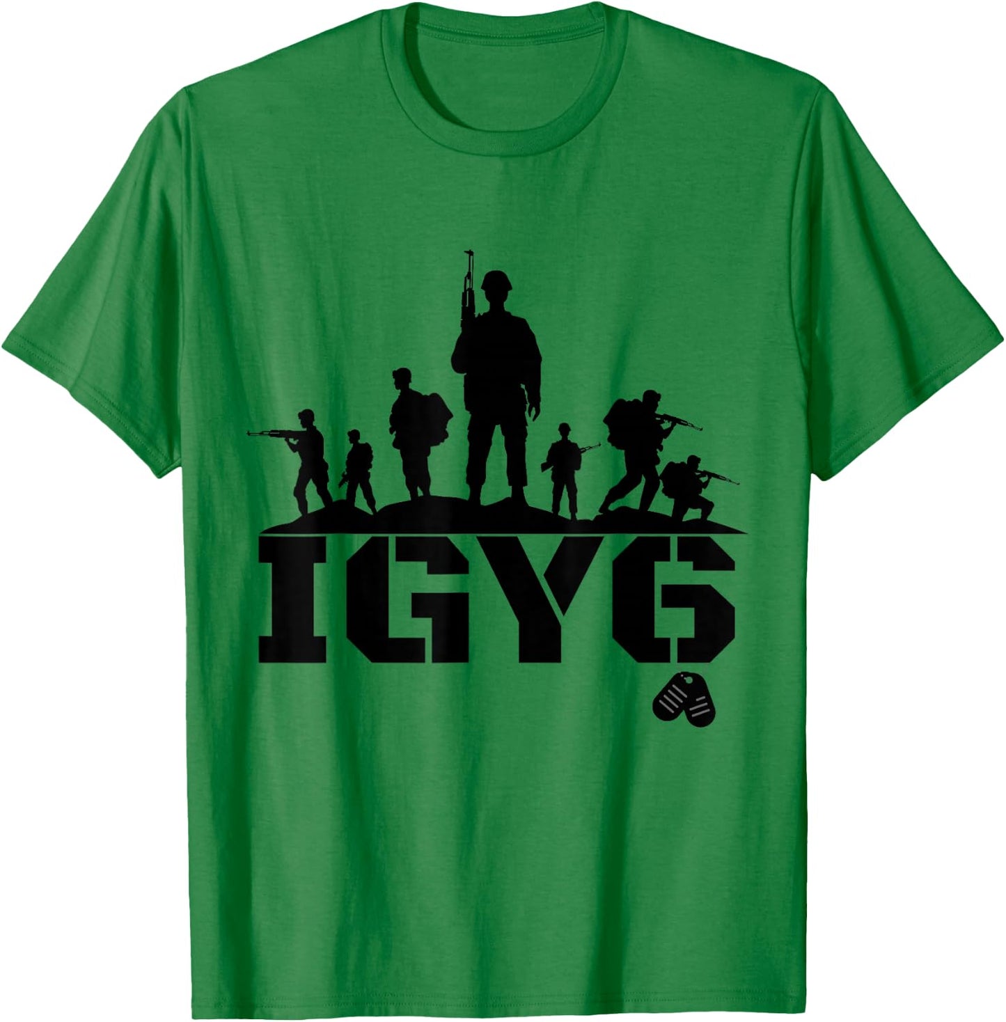 Veteran IGY6, War Vet Soldiers T-Shirt - T-Shirt | Irish Green