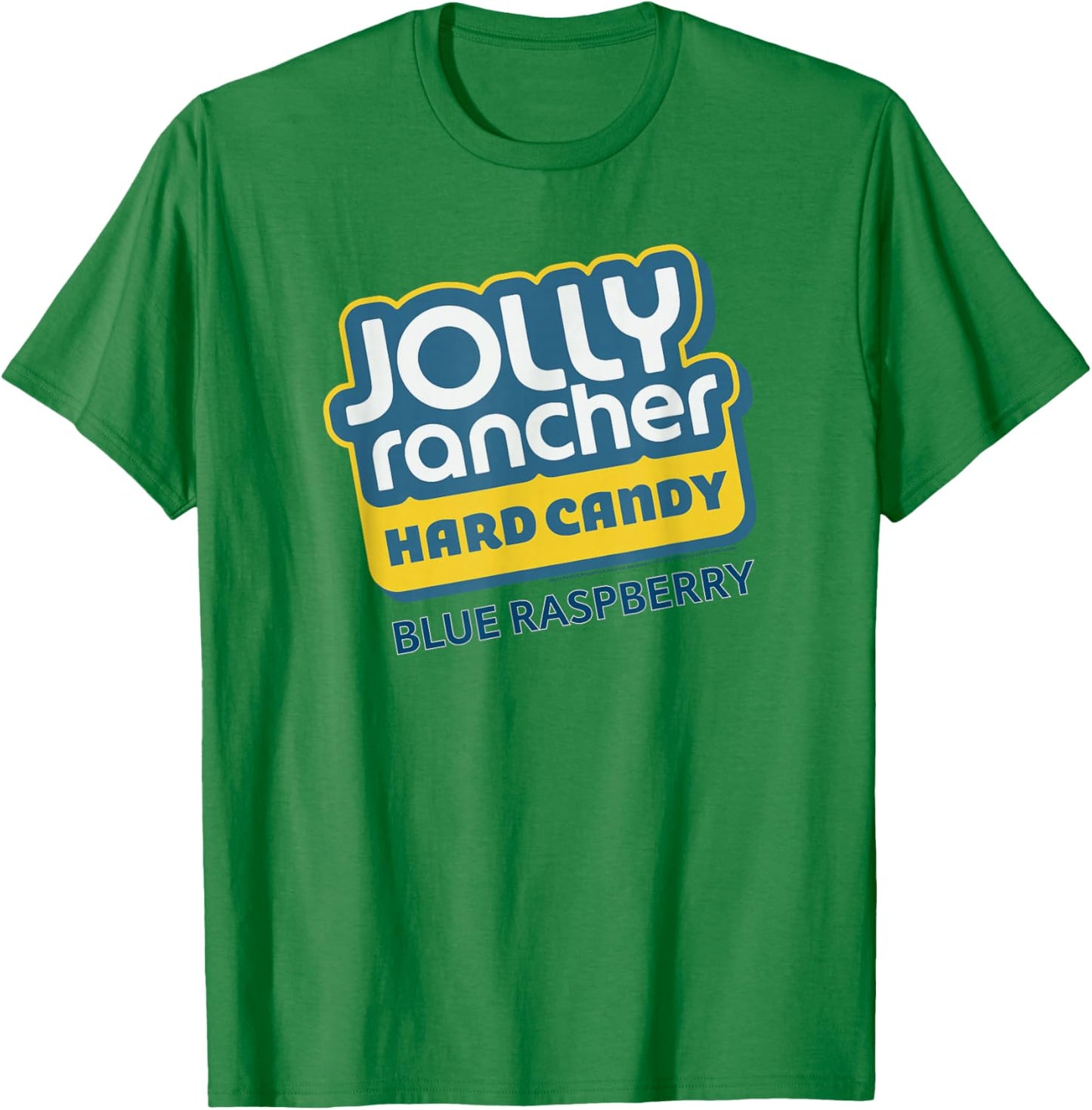 Jolly Rancher Hard Candy Blue Raspberry Iconic Logo T-Shirt - T-Shirt | Irish Green