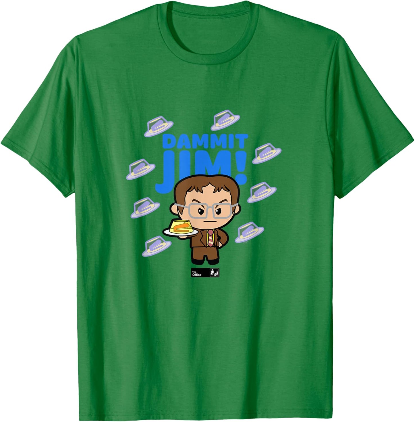 The Office Cute Dwight T-Shirt - T-Shirt | Irish Green