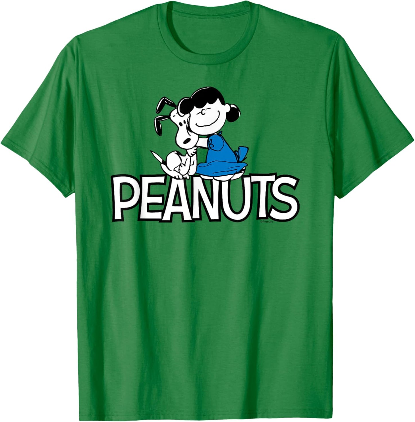 Peanuts - Snoopy & Lucy T-Shirt - T-Shirt | Irish Green