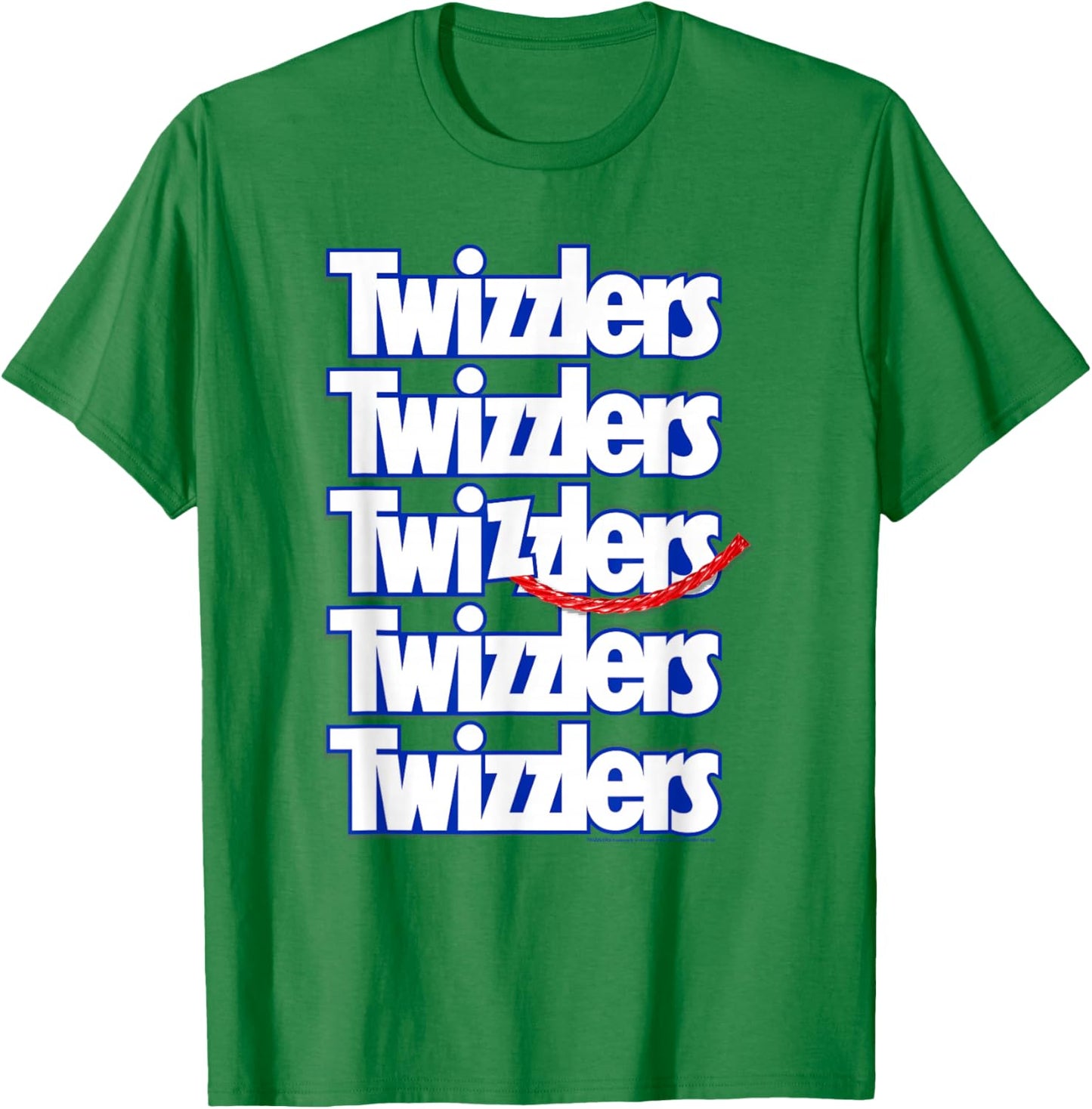 Twizzlers Multi-Title Iconic Official Logo T-Shirt - T-Shirt | Irish Green