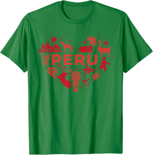 Peru T-Shirt - T-Shirt | Irish Green