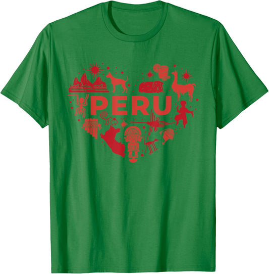 Peru T-Shirt - T-Shirt | Irish Green
