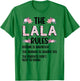 Lala Grandma Rules Lala Grandmother T-Shirt - T-Shirt | Irish Green