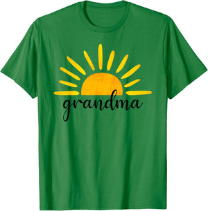 Grandma of The Birthday First Trip Around the Sun Birthday T-Shirt - T-Shirt | Irish Green