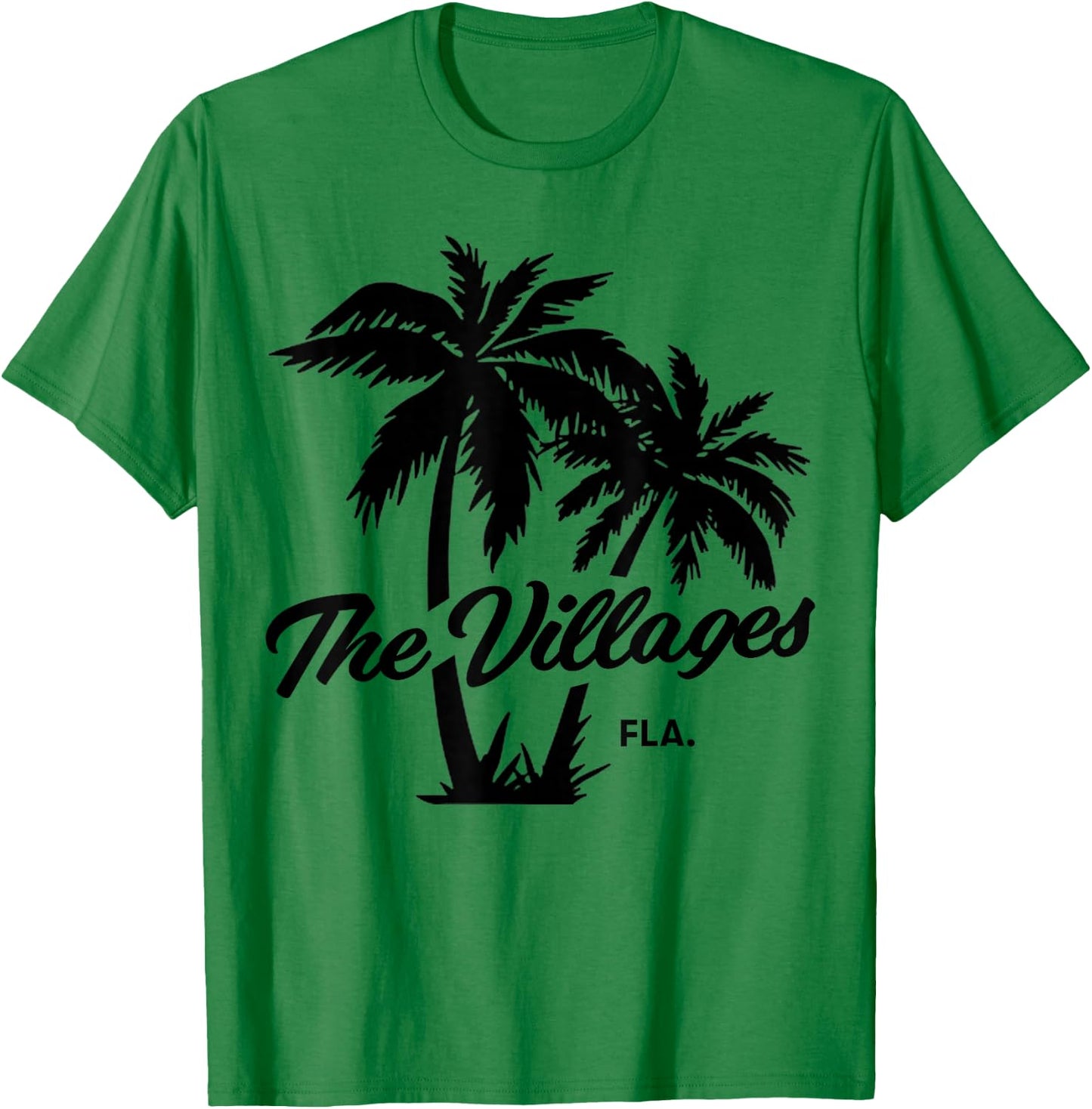 The Villages Florida Retirement Senior Citizen T-Shirt - T-Shirt | Irish Green