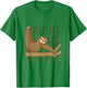 Sloth Pilates Is My Happy Hour T-Shirt - T-Shirt | Irish Green