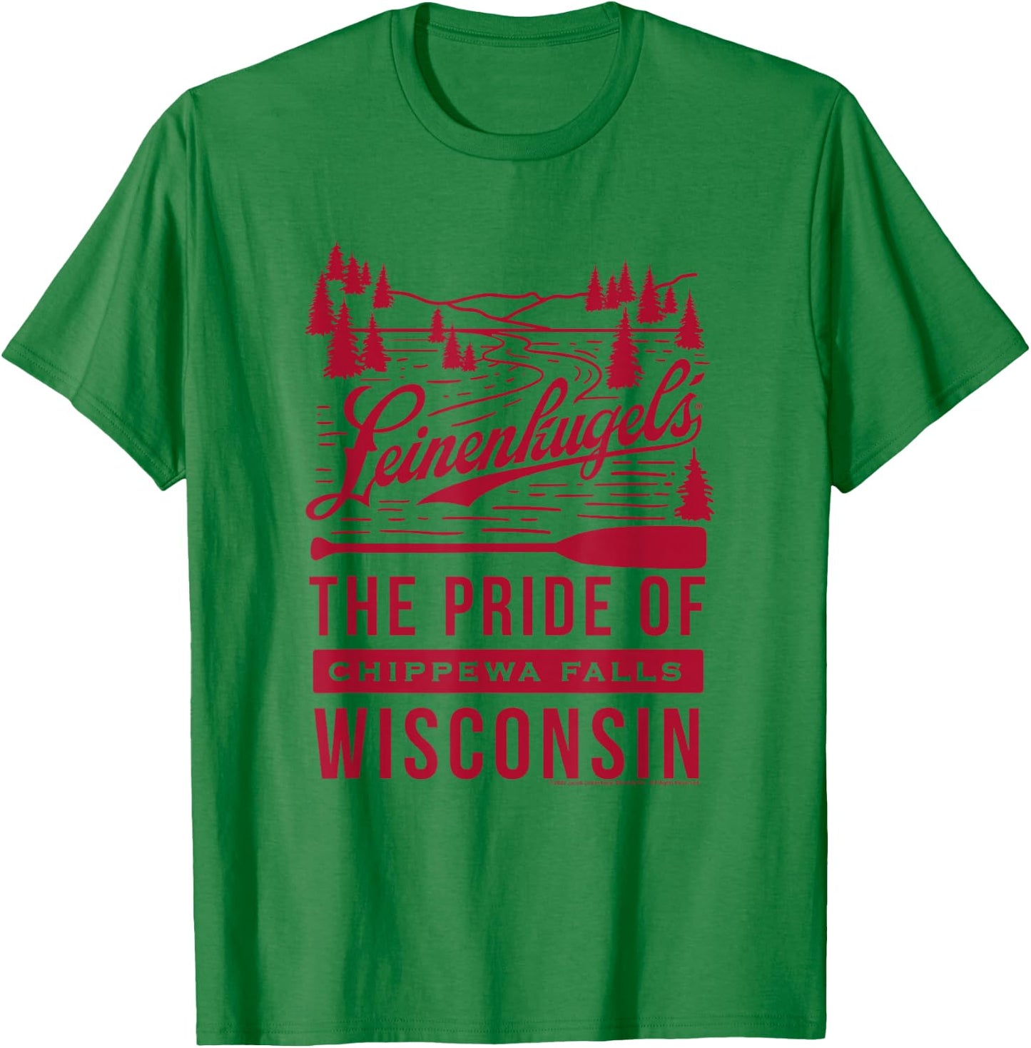 Coors Brewing Company Leinenkugel's The Pride Of Chippewa T-Shirt - T-Shirt | Irish Green