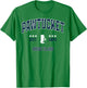 Pawtucket Rhode Island RI Vintage Athletic Navy Sports T-Shirt - T-Shirt | Irish Green
