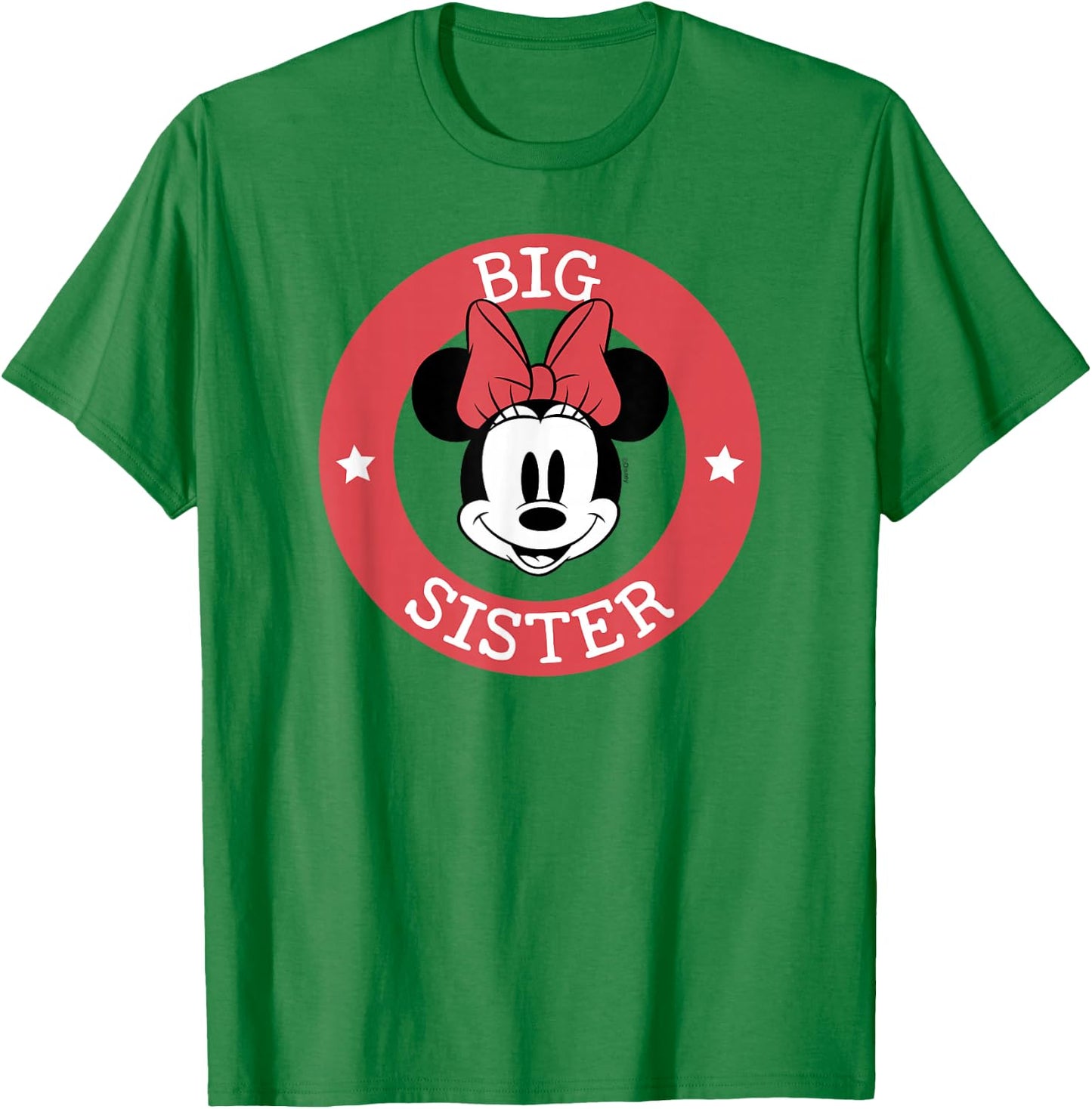 Disney - Minnie Big Sister T-Shirt - T-Shirt | Irish Green
