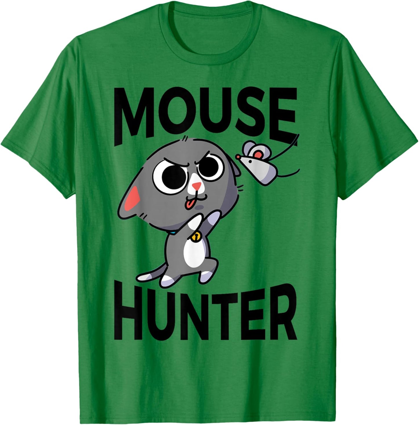 Mouse Hunter T-Shirt - T-Shirt | Irish Green
