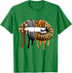 Sexy Biting Lips Animal Print Leopard Tiger Giraffe Zebra T-Shirt - T-Shirt | Irish Green